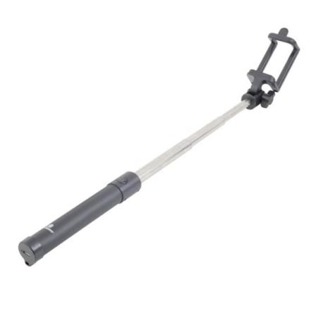 BLUETOOTH SELFIE STÅP MED HANDTAG AV ROSTFRITT STÅL SELFIESTICK01 DYNABASS