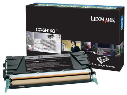 Lexmark Toner C746H1KG svart - Lyreco - Toner och bläck - Tonerkassetter - Toner Lexmark