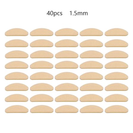 40 delar självhäftande nässkydd för glasögon, solglasögon, läsglasögon