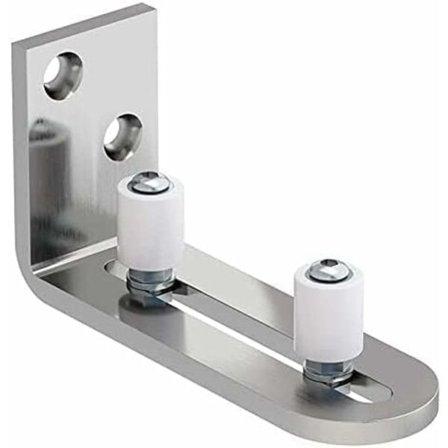 Justerbar Gulvguide Væg/Dør Bundguide Til Skydedør i Træ Rustfrit Stål/NC/