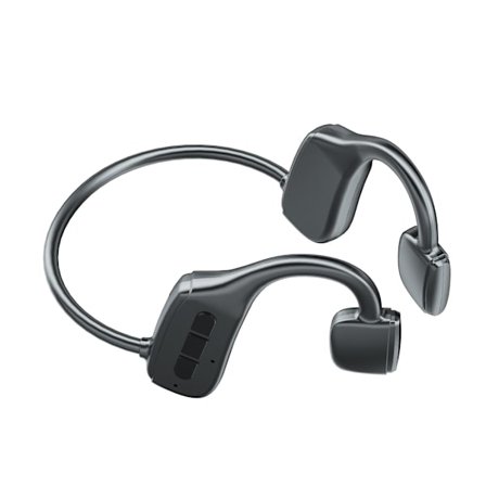 G2 Benlednings Bluetooth Headset Hängande Öra Sport Stereo TWS Kort Bluetooth Headset (Svart)