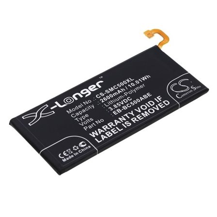 Batteri till SmartPhone, Mobil för Samsung Galaxy C5, Galaxy C5 Duos TD-LTE, SM-C5000 m.fl.