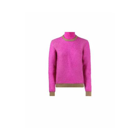 Drumohr Strik Pink, Dame Rullekraver, Størrelse: S