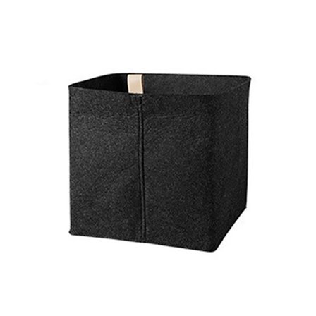 Ny nordisk filtförvaringskorg Bekväm hopfällbar entrényckel Ljusgrå