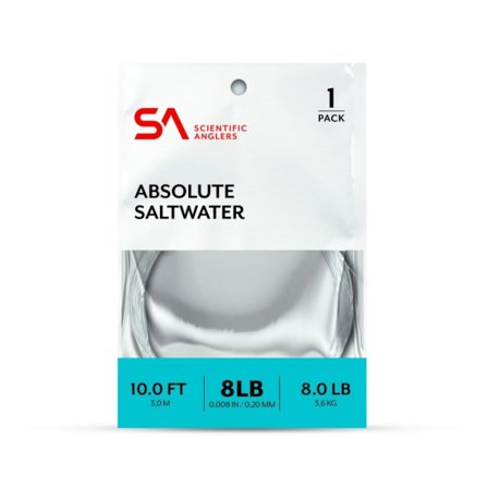 SA Absolute Saltwater Leader 10' 10 lb (0,23 mm)