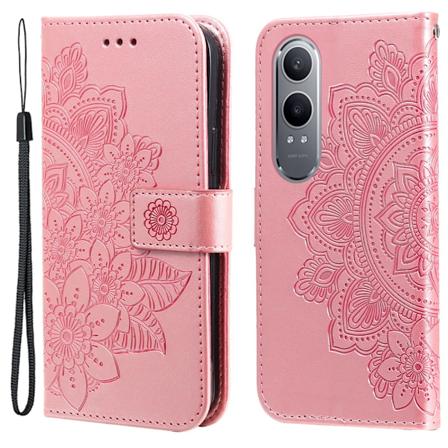 SKALO OnePlus Nord CE4 Lite 5G Mandala Flip Cover - Pink Pink