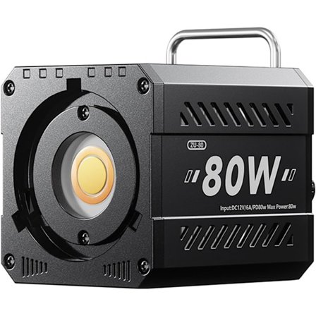 80W Håndholdt Utendørs Skyte Wick Høyeffekts Fyllelys Profesjonell Videoopptak Scenebelysning Live-sending