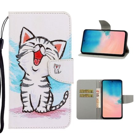 Wonderland Samsung Galaxy A71 etui - Søde Katte