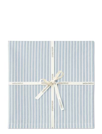 Livia Napkin - 4-Pack Home Textiles Kitchen Textiles Napkins Cloth Napkins Blue STUDIO FEDER
