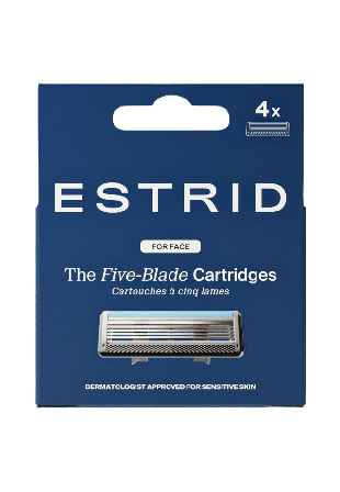 Estrid Face Razor Blades Hårborttagning Herr 4 PCS