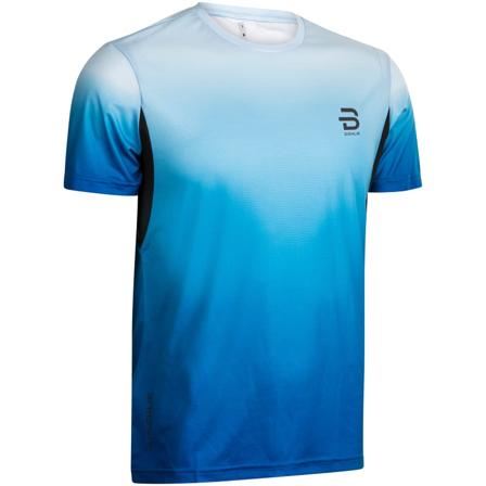 Bjørn Dæhlie Men's T-Shirt Intensity Men Short sleeved fitness sweater Blue L