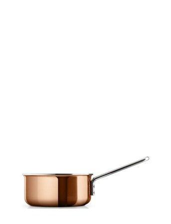 Eva Trio Copper Kasserolle 1,5 L 16 Cm - Orange - 1.5 L