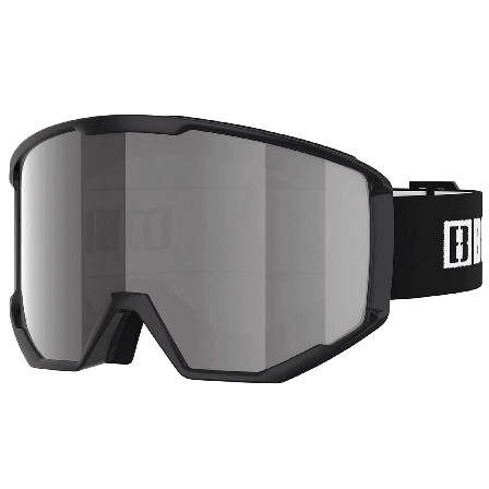 Bliz Spark Black Orange & Silver Mirror