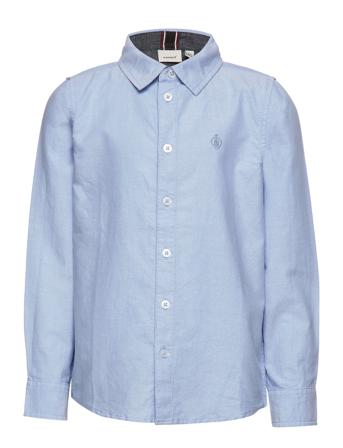 Nkmnewsa Ls Shirt Blue Name It