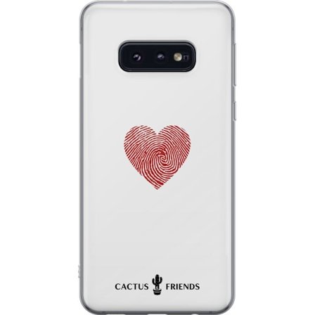Yhteensopiva Puhelinkuori Samsung Samsung Galaxy S10e Cactus and Friends - Fingerprint Love