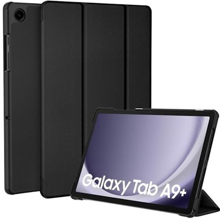 Coque - Phonillico - Samsung Galaxy Tab A9 PLUS 2023 - Täydellinen suoja - Musta - Moniasentoinen