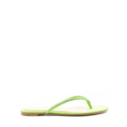 Gianvito Rossi, Flip-flops Groen, Dames, Maat:39 EU
