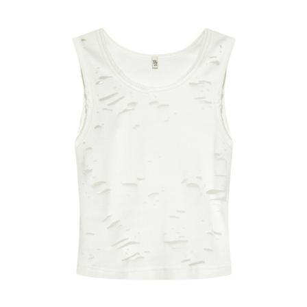 R13 Sleeveless Tops vit, Dam, Dam, Storlek: XS