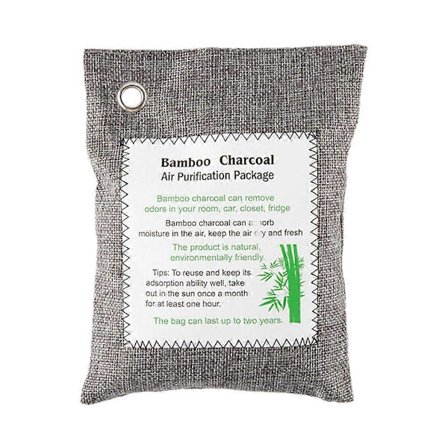 Breathe Green Bambu Kol Luftreningspåse 8-Pack Mögelborttagare För Hemmet