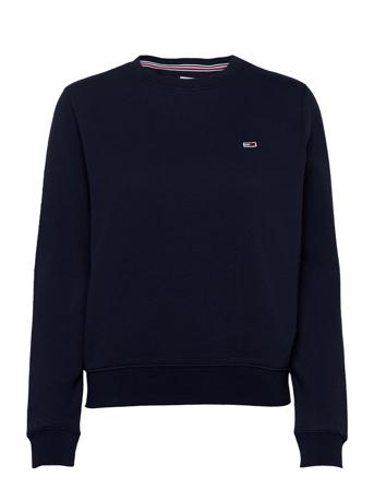 Tjw Regular Fleece C Neck Sweatshirt Trøje Navy Tommy Jeans