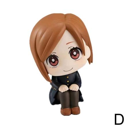 Anime Jujutsu Kaisen Figur Yuji Itadori Gojo Satori PVC Dolls M D 10cm