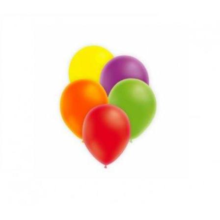 60 St Neonfärgade Ballonger För Festligheter!