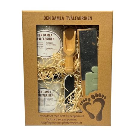 Fotvårdsset Pepparmint