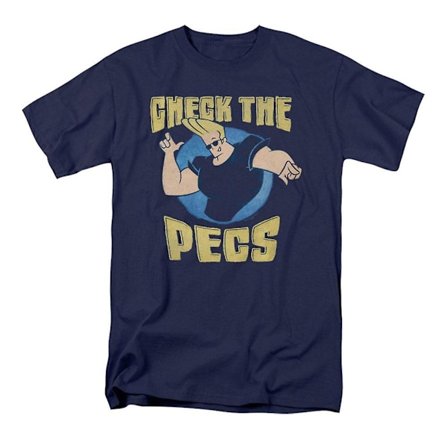 Johnny Bravo Check The Pects T-shirt