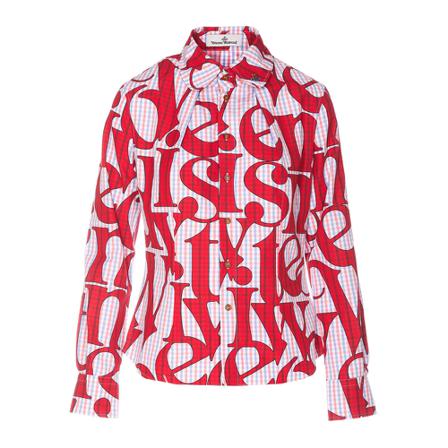 Vivienne Westwood, Shirts Czerwony, Kobieta, Rozmiar: 2XS