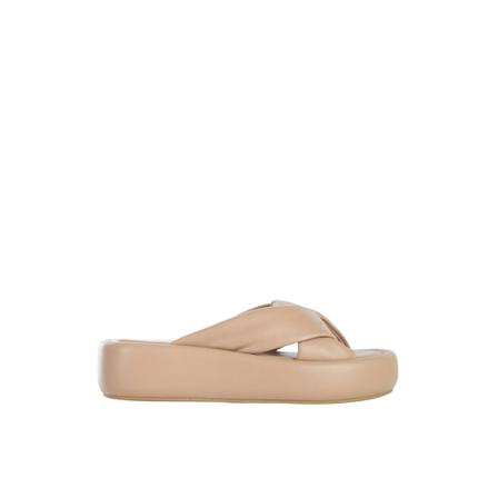 Clergerie, Flat Sandals Beżowy, Kobieta, Rozmiar: 36 EU