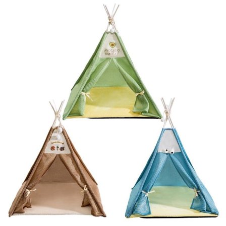 Åndbart Hundetelt Kennel Lille Kæledyrsseng Forår Sommer Kattehus Kæledyrsartikler