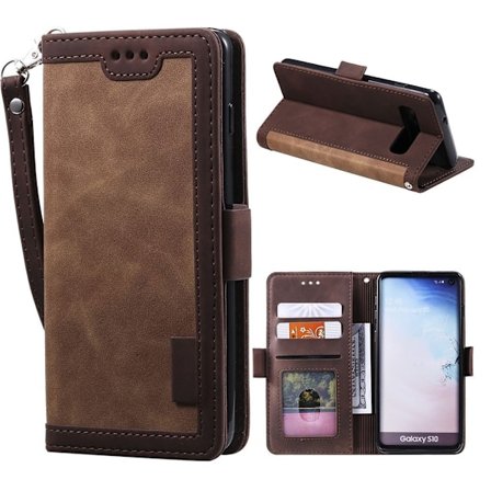 Surburbian Samsung Galaxy S10 kotelot - Ruskea