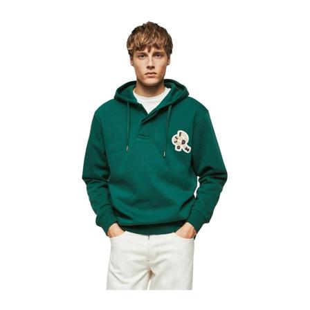 Mango Sweatshirt -- Grøn, Herre Hættetrøjer, Størrelse: 2XL