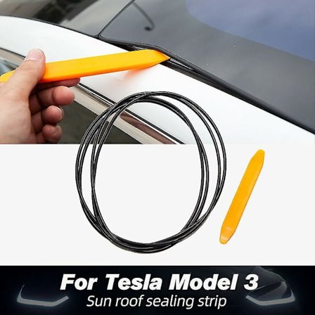 Soltagforseglinger til reduktion af vindstøj til Tesla Model 3