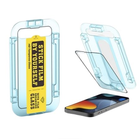 Skærmbeskytter med positioneringshjælp iPhone 11/XR