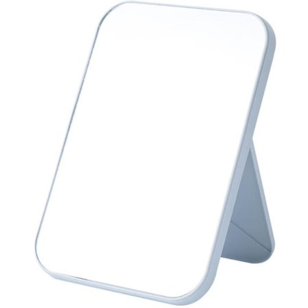 Desktop Makeup Spejl, Foldbar Makeup Spejl Simpel Bærbar Makeup Spejl Prinsesse Spejl Kvadrat Spejl Makeup Spejl Til Kvinder