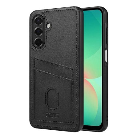 SKALO Samsung S25 FE AZNS K1 Korttikotelo Suojakuori - Musta