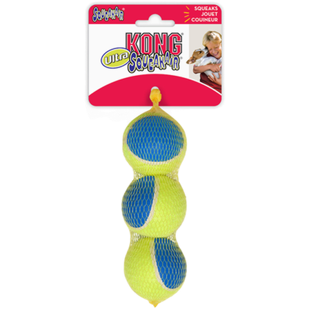 Kong - Squeakair Ultra tennisball M 3 stk, 6 cm - Hund - Hundeleker & spill - Tennisleker - ZOO.no