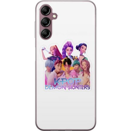 Yhteensopiva Puhelinkuori Samsung Galaxy A14 5G Kpop Demon Metsästäjät Ryhmä Seitsemän Idols Yhdistetty Anime Fantasia Tyyli