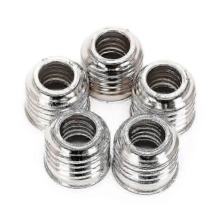 5x E27 til E14 Lampeholder Konverteringssokkel Lyspære Lampeholder Adapterkontakt ft