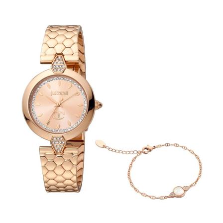 Just Cavalli, Watch Jc 1L194M0075Set Geel, Dames, Maat:ONE Size