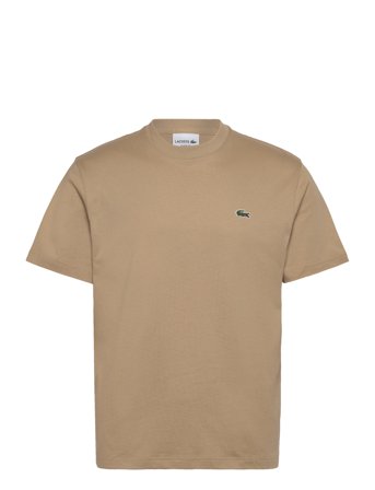 Lacoste Cotton T-Shirt - Beige - L