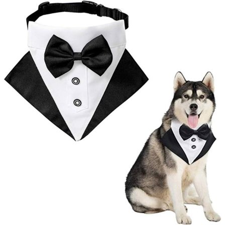 ING Säädettävä solmio - Eläinasu - Lemmikin häät kolmio rusetti - Koko M