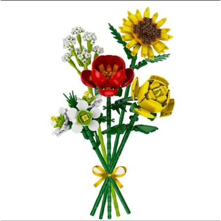 Byggesæt med 532 dele - Byggesæt med blomster