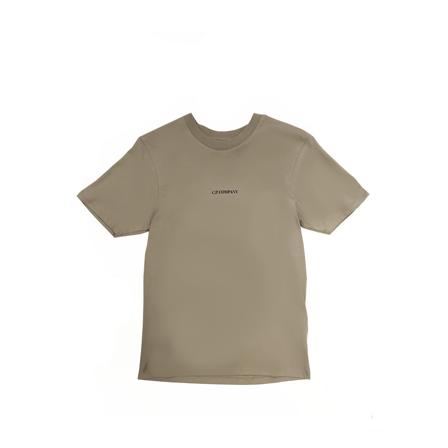 C.p. Company, T-Shirts Beige, Heren, Maat:XS