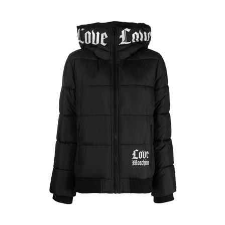 Love Moschino, Jackets Czarny, Kobieta, Rozmiar: S