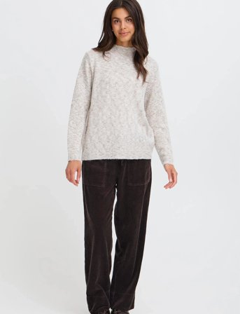 Fransa Frjamie Pu 1 - Cream - XXL