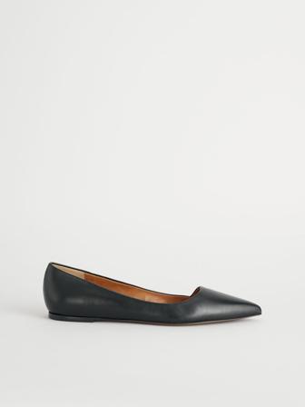ATP Atelier San Cataldo Black Ballerinas Size: 36