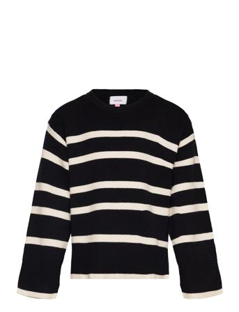 Vmsaba Ls O-Neck Pullover Ga Girl Noos Vero Moda Girl Black
