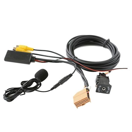 12v Mmi 2g Bil Bluetooth Aux Kabel Adapter Musik Lyd Mic Til Q7 A6 A8 2006-2008 J523
